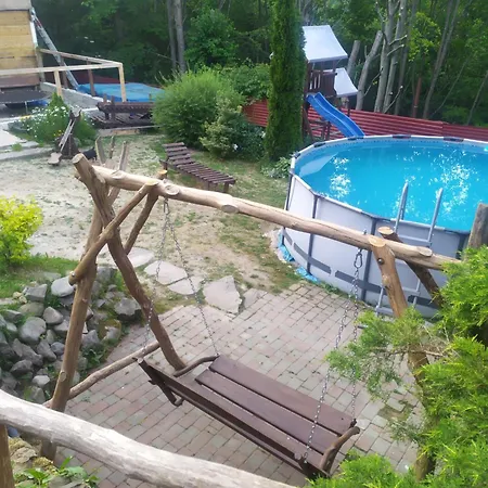 Ferienhaus у василя на тростяні Slawske